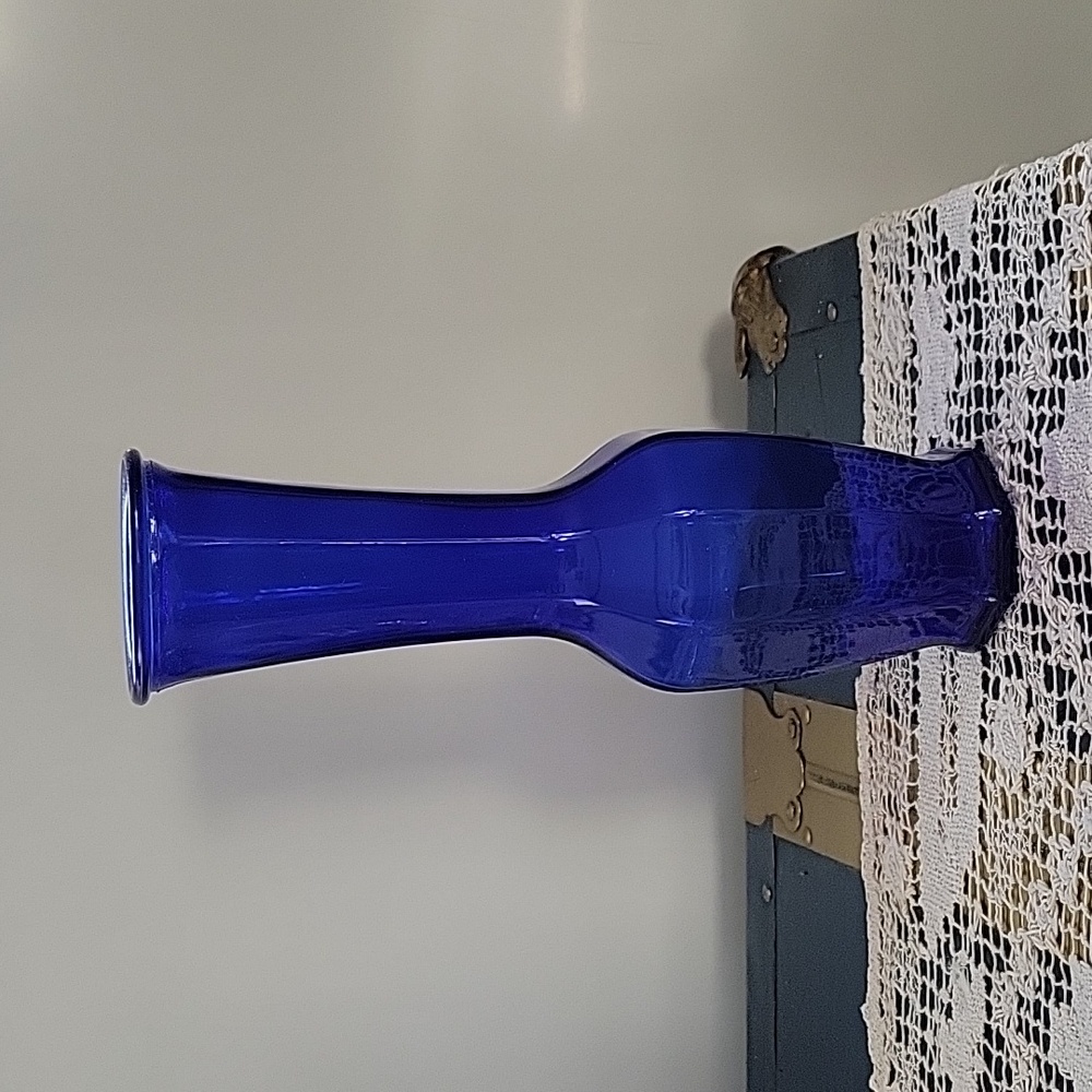 Cobalt blue 9 " vase